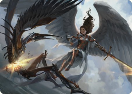 Destroy Evil Art Card [Dominaria United Art Series] | Gam3 Escape