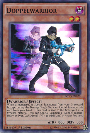 Doppelwarrior [LC5D-EN020] Super Rare | Gam3 Escape