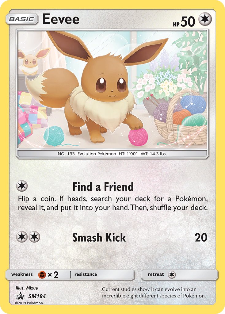 Eevee (SM184) [Sun & Moon: Black Star Promos] | Gam3 Escape