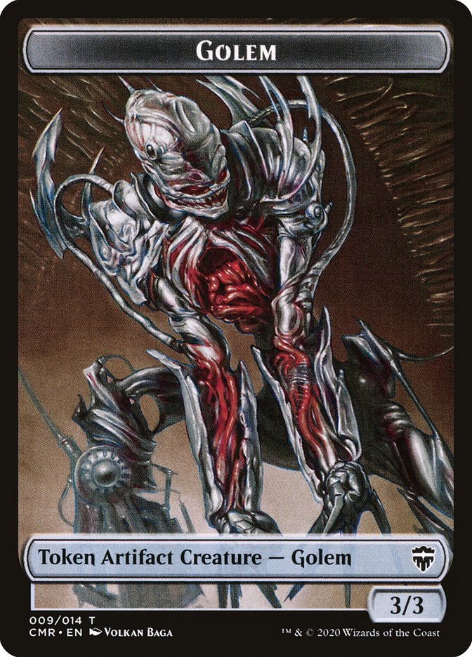 Golem // Thrull Token [Commander Legends Tokens] | Gam3 Escape