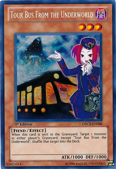 Tour Bus From the Underworld [ORCS-EN086] Secret Rare | Gam3 Escape