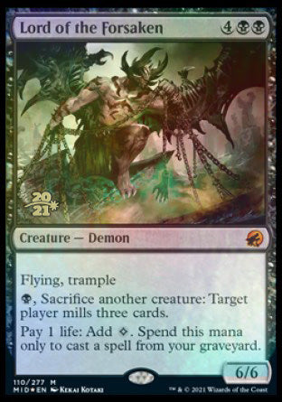 Lord of the Forsaken [Innistrad: Midnight Hunt Prerelease Promos] | Gam3 Escape