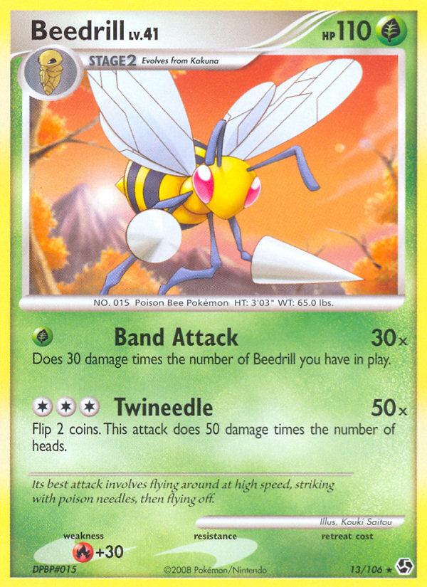 Beedrill (13/106) [Diamond & Pearl: Great Encounters] | Gam3 Escape