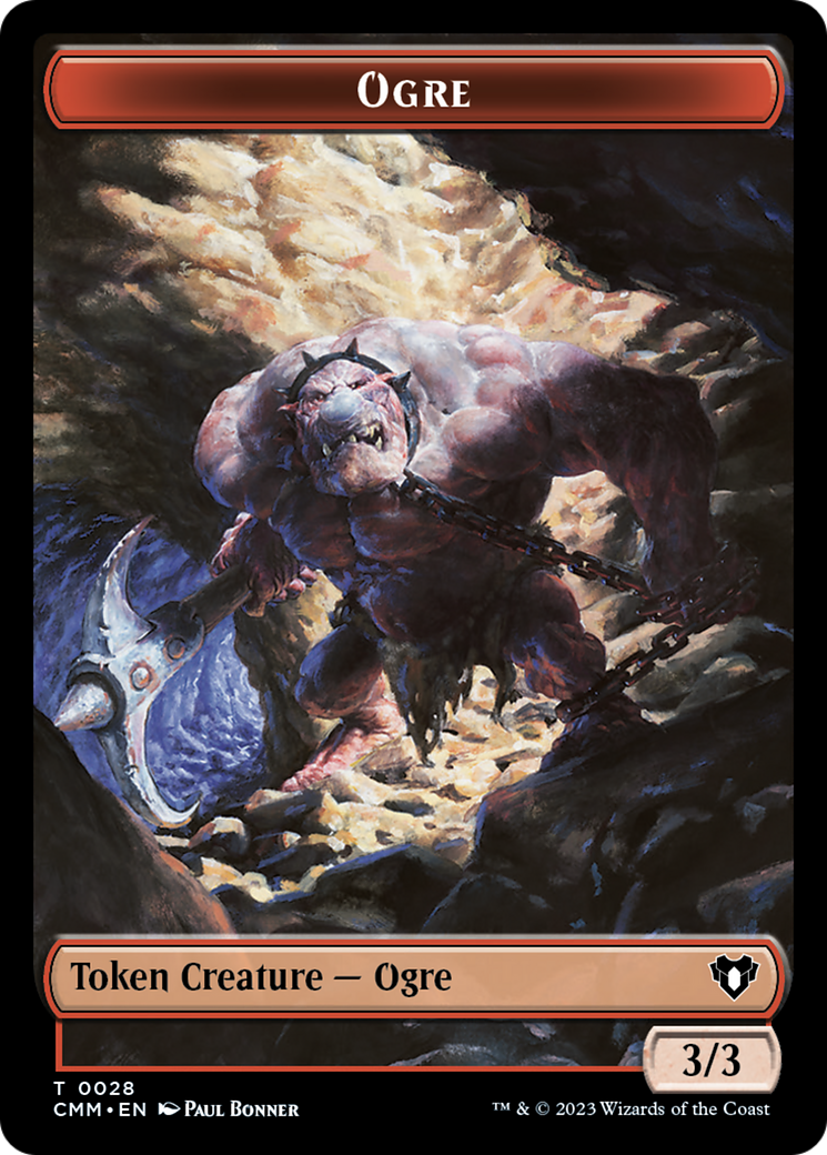 City's Blessing // Ogre Double-Sided Token [Commander Masters Tokens] | Gam3 Escape