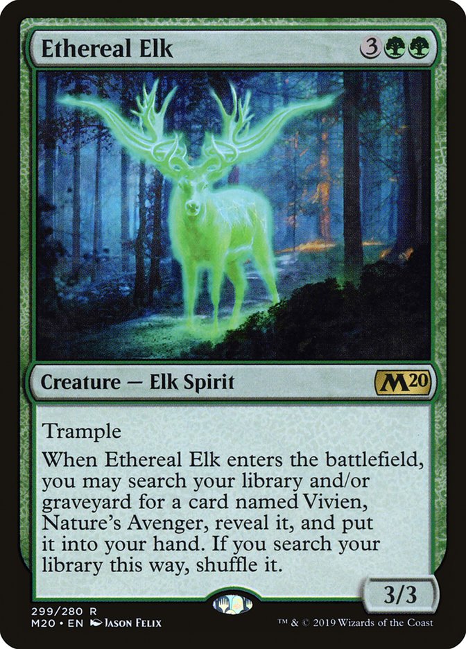 Ethereal Elk [Core Set 2020] | Gam3 Escape