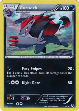 Zoroark (30/30) [Black & White: Trainer Kit - Zoroark] | Gam3 Escape