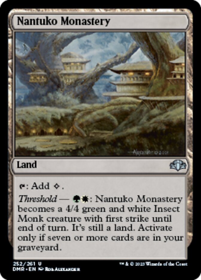 Nantuko Monastery [Dominaria Remastered] | Gam3 Escape