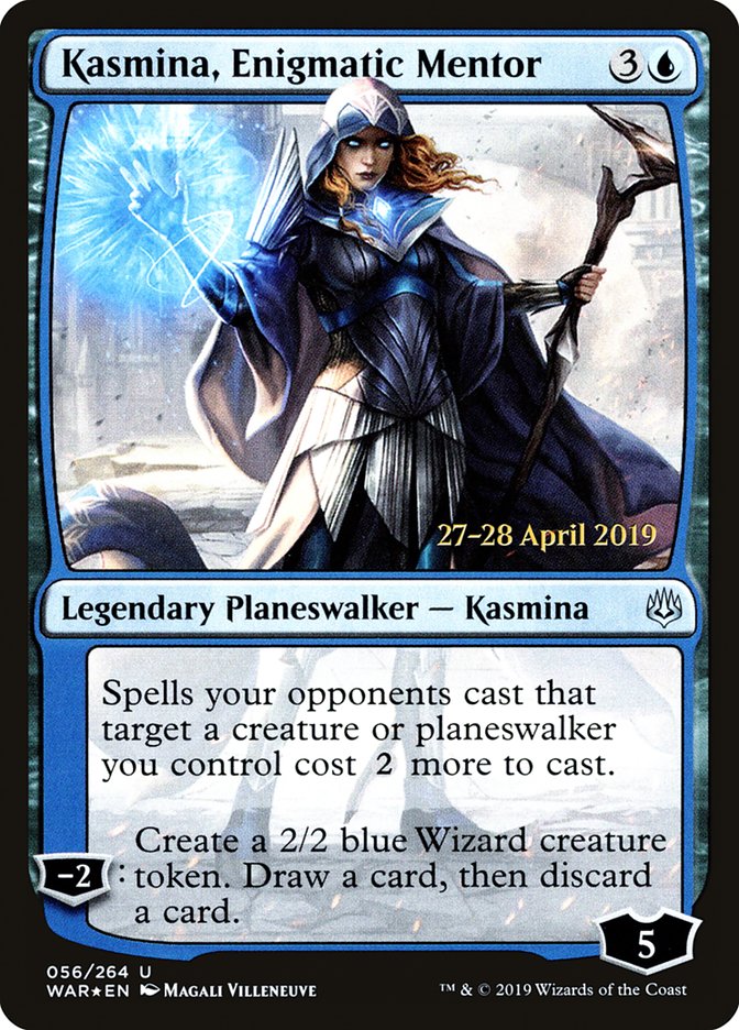 Kasmina, Enigmatic Mentor  [War of the Spark Prerelease Promos] | Gam3 Escape