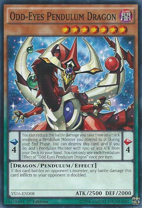 Odd-Eyes Pendulum Dragon [YS16-EN008] Common | Gam3 Escape