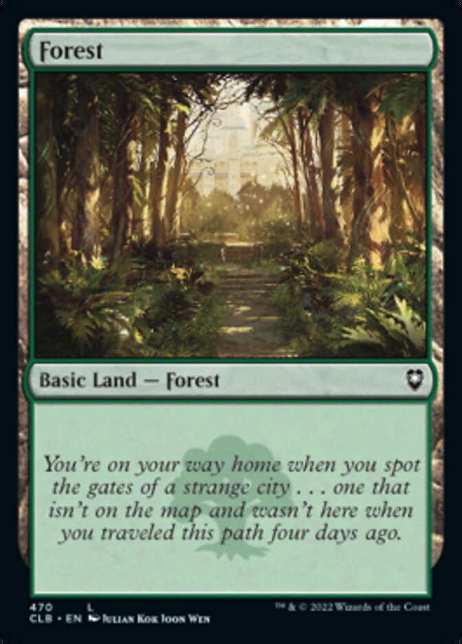 Forest (470) [Commander Legends: Battle for Baldur's Gate] | Gam3 Escape