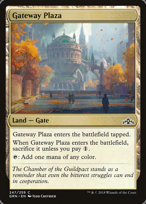 Gateway Plaza [Guilds of Ravnica] | Gam3 Escape