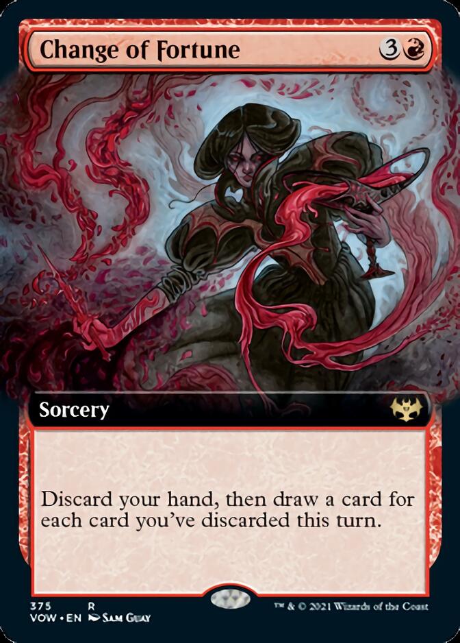 Change of Fortune (Extended) [Innistrad: Crimson Vow] | Gam3 Escape