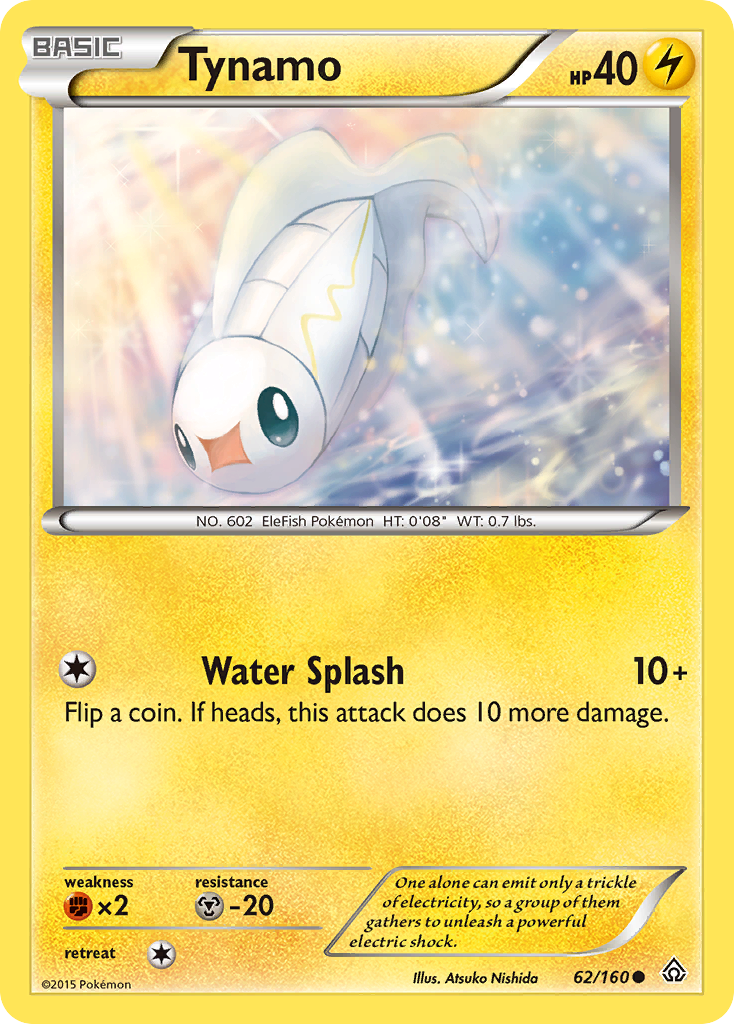 Tynamo (62/160) [XY: Primal Clash] | Gam3 Escape