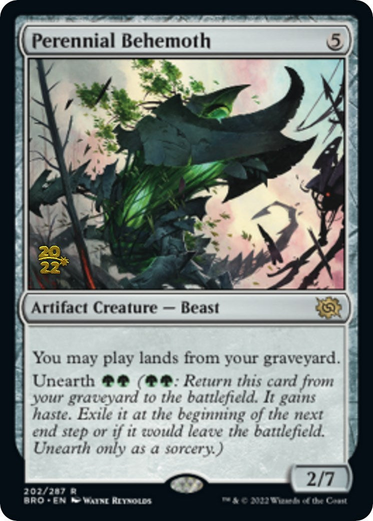 Perennial Behemoth [The Brothers' War: Prerelease Promos] | Gam3 Escape