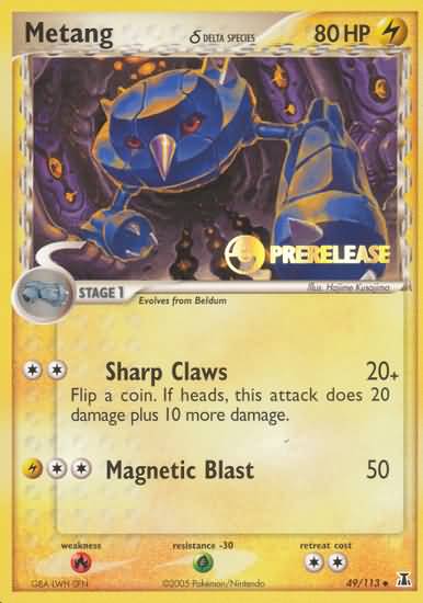 Metang (49/113) (Delta Species) (Prerelease Promo) [EX: Delta Species] | Gam3 Escape