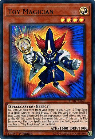 Toy Magician [AC18-EN020] Ultra Rare | Gam3 Escape