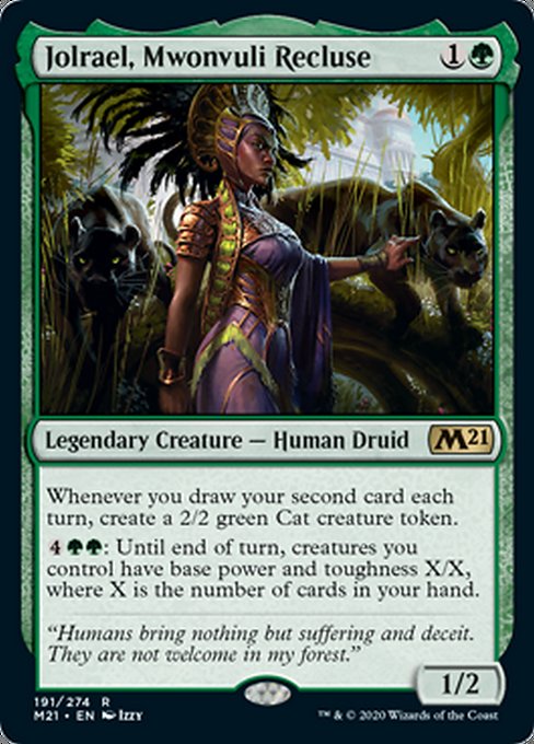 Jolrael, Mwonvuli Recluse [Core Set 2021] | Gam3 Escape
