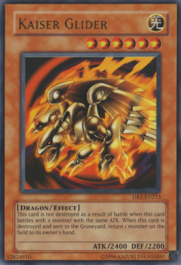 Kaiser Glider [DR1-EN213] Ultra Rare | Gam3 Escape