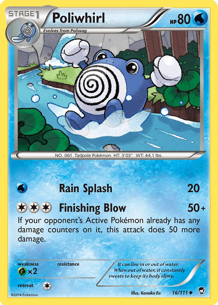Poliwhirl (16/111) [XY: Furious Fists] | Gam3 Escape