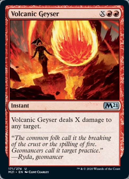 Volcanic Geyser [Core Set 2021] | Gam3 Escape