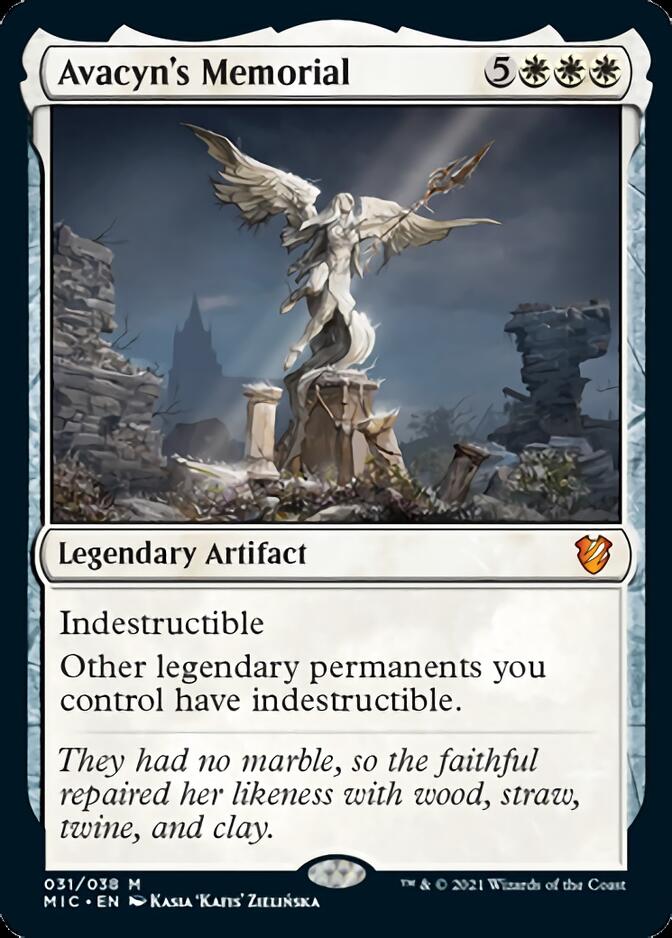 Avacyn's Memorial [Innistrad: Midnight Hunt Commander] | Gam3 Escape