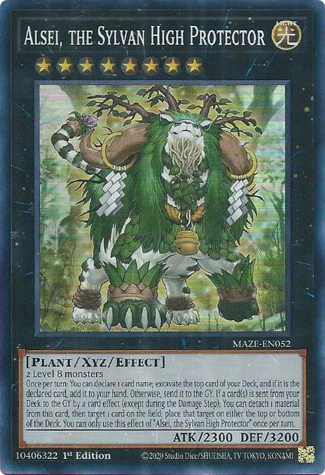 Alsei, the Sylvan High Protector [MAZE-EN052] Super Rare | Gam3 Escape