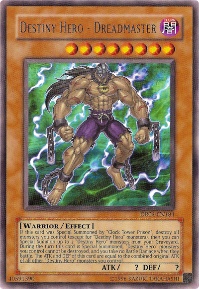Destiny Hero - Dreadmaster [DR04-EN184] Rare | Gam3 Escape