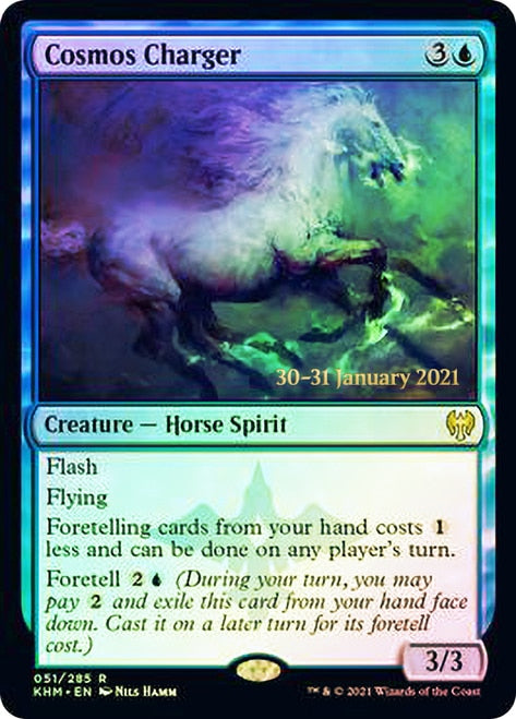 Cosmos Charger  [Kaldheim Prerelease Promos] | Gam3 Escape