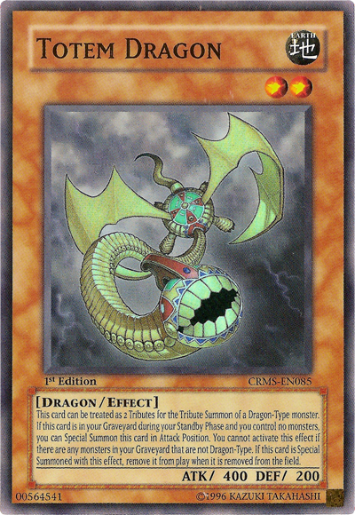 Totem Dragon [CRMS-EN085] Super Rare | Gam3 Escape