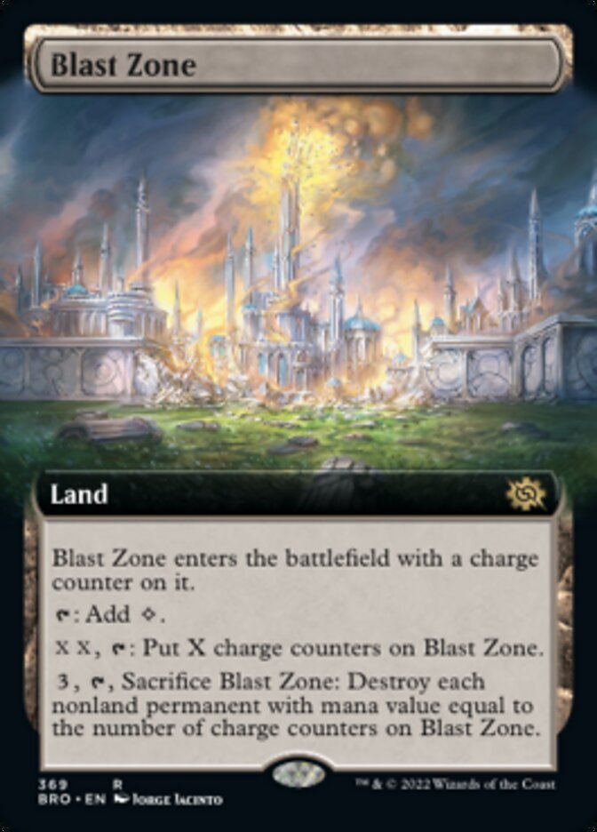 Blast Zone (Extended Art) [The Brothers' War] | Gam3 Escape