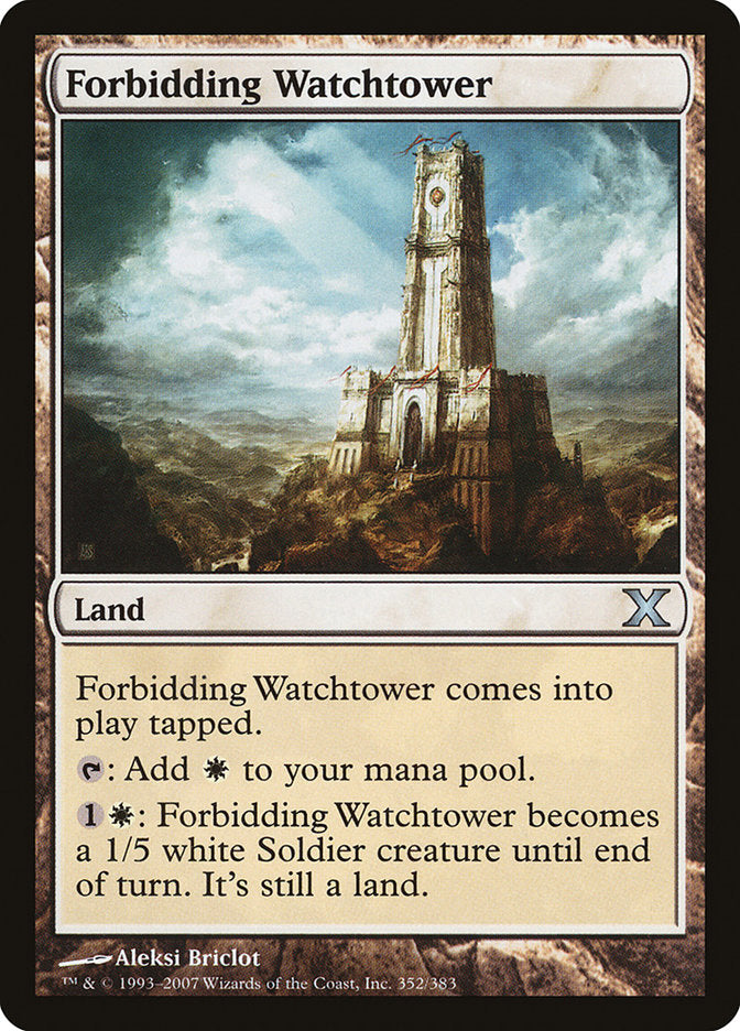 Forbidding Watchtower [Tenth Edition] | Gam3 Escape