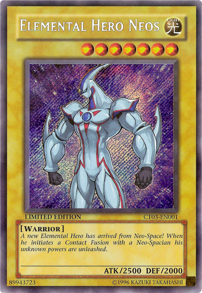 Elemental HERO Neos [CT03-EN001] Secret Rare | Gam3 Escape