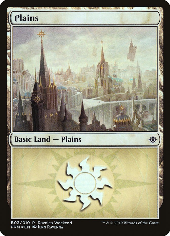 Plains (B03) [Ravnica Allegiance Guild Kit] | Gam3 Escape