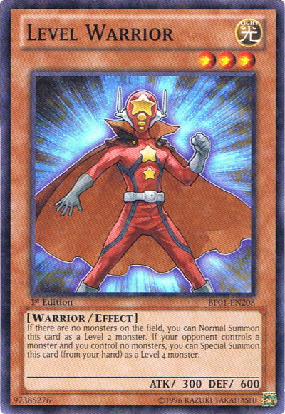 Level Warrior [BP01-EN208] Starfoil Rare | Gam3 Escape