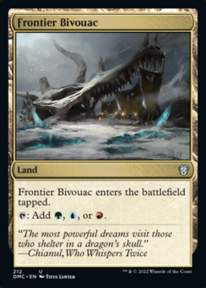 Frontier Bivouac [Dominaria United Commander] | Gam3 Escape