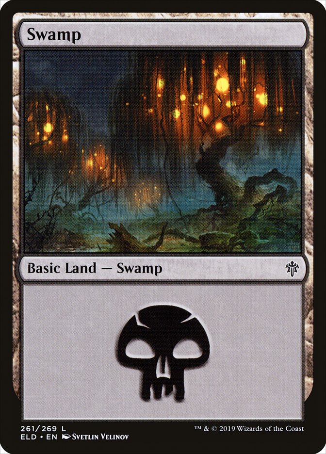 Swamp (261) [Throne of Eldraine] | Gam3 Escape