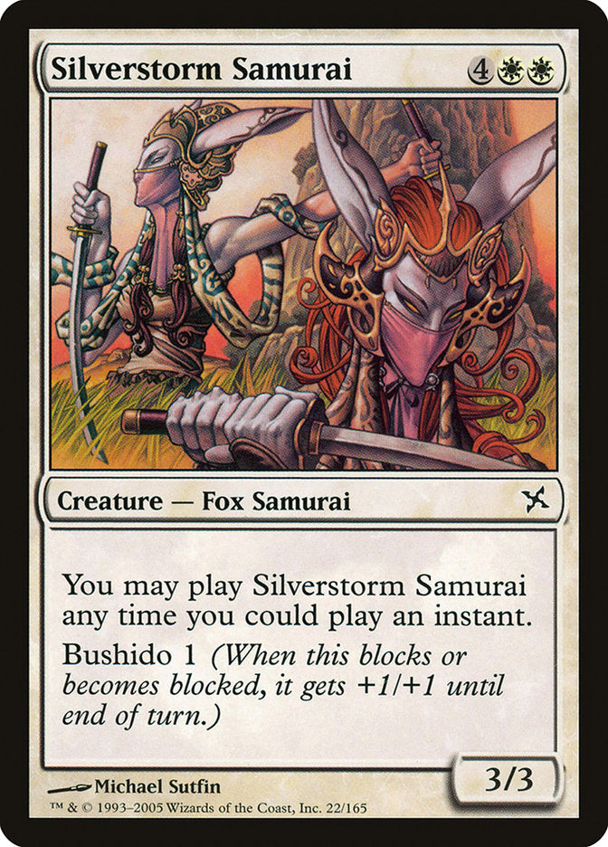 Silverstorm Samurai [Betrayers of Kamigawa] | Gam3 Escape