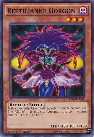 Reptilianne Gorgon [BP03-EN067] Common | Gam3 Escape