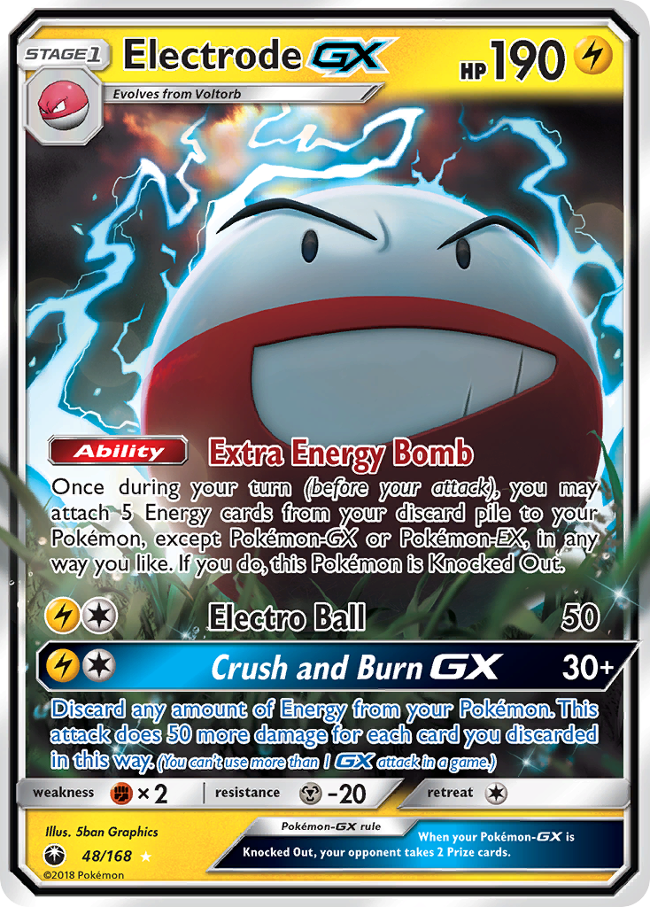 Electrode GX (48/168) [Sun & Moon: Celestial Storm] | Gam3 Escape