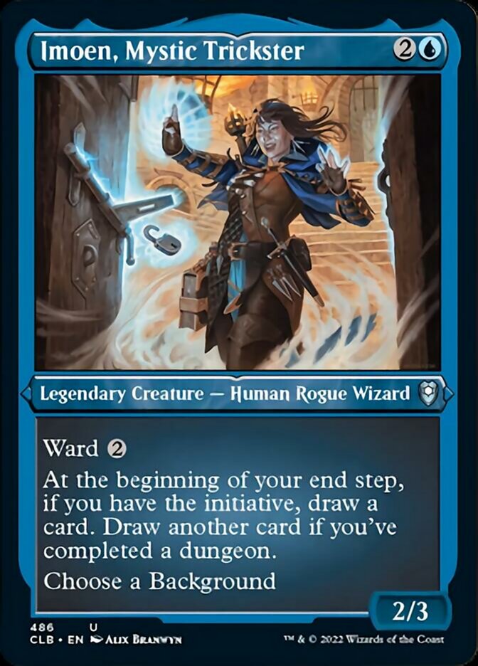 Imoen, Mystic Trickster (Foil Etched) [Commander Legends: Battle for Baldur's Gate] | Gam3 Escape