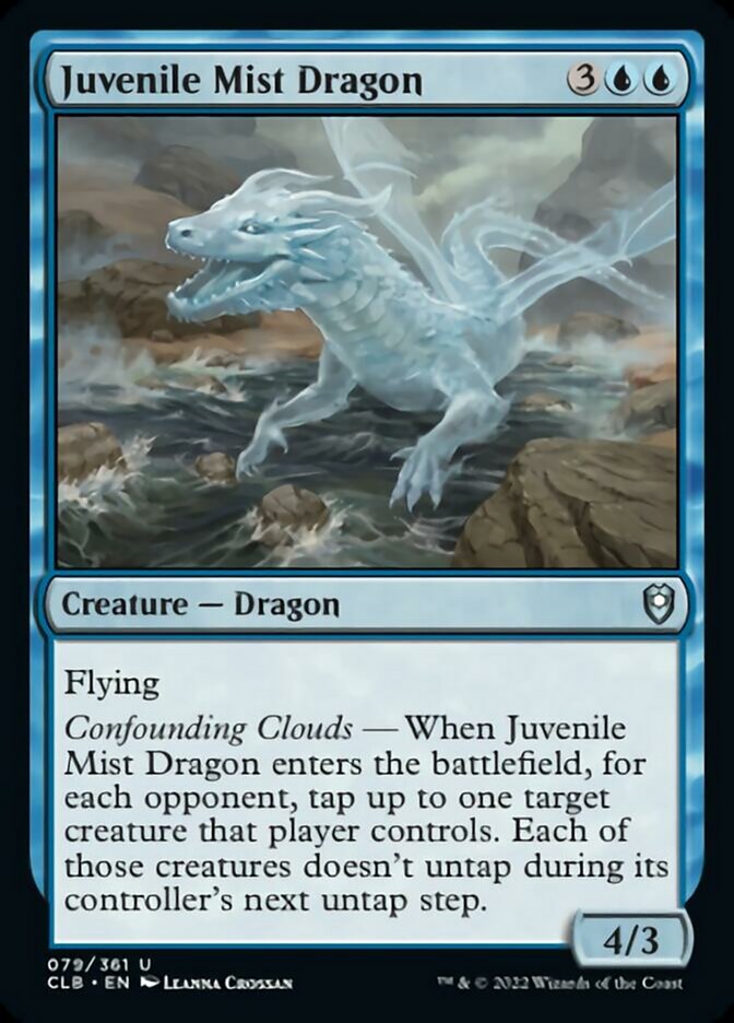 Juvenile Mist Dragon [Commander Legends: Battle for Baldur's Gate] | Gam3 Escape