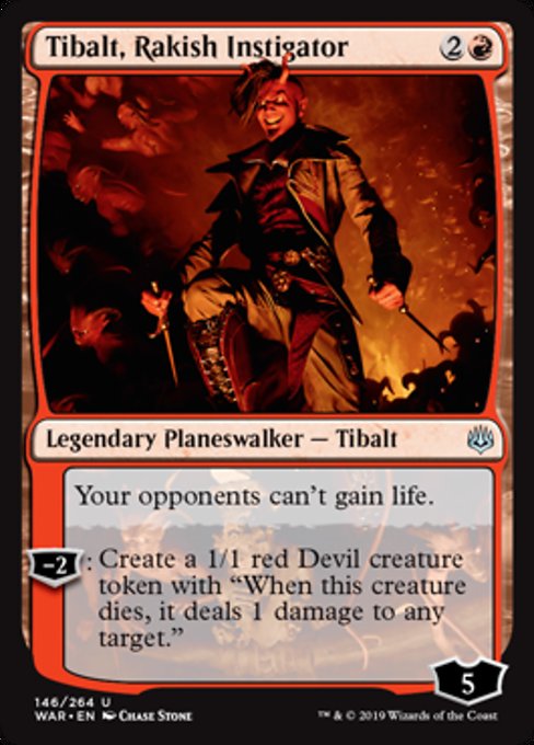 Tibalt, Rakish Instigator [War of the Spark] | Gam3 Escape