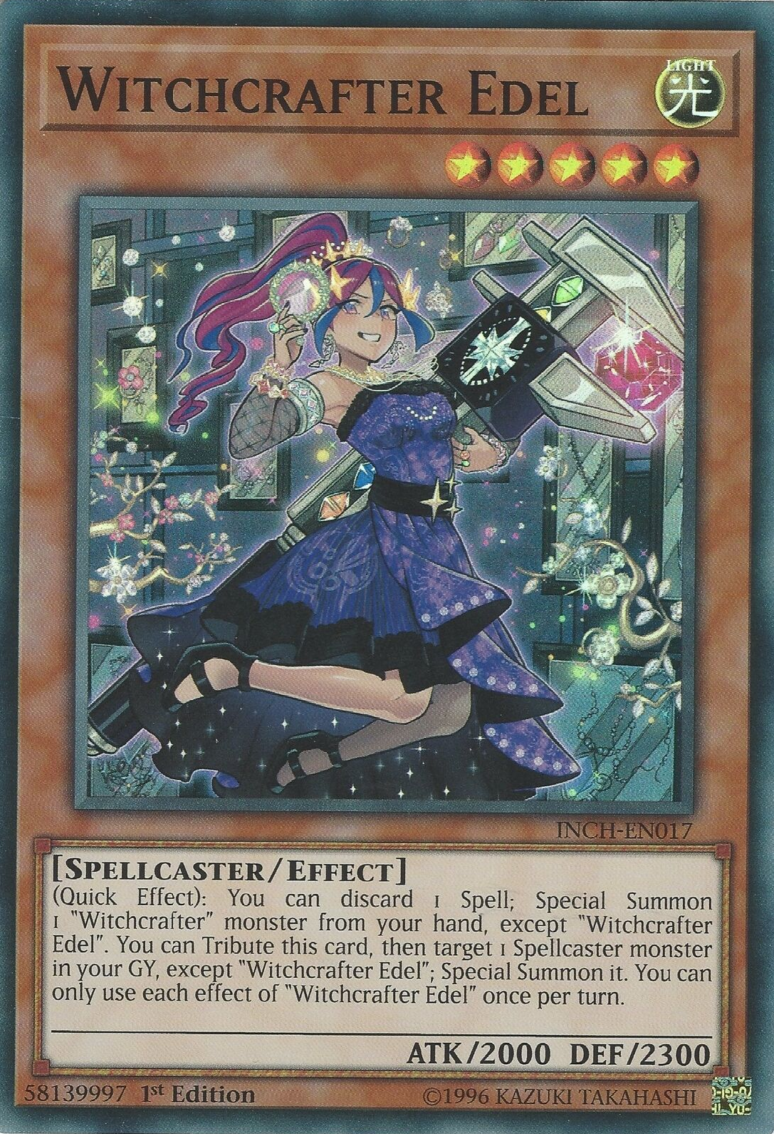 Witchcrafter Edel [INCH-EN017] Super Rare | Gam3 Escape