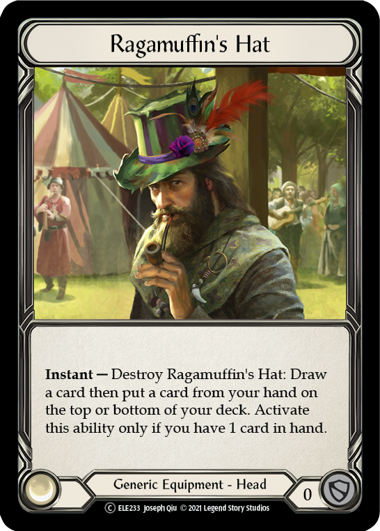 Ragamuffin's Hat [U-ELE233] Unlimited Rainbow Foil | Gam3 Escape
