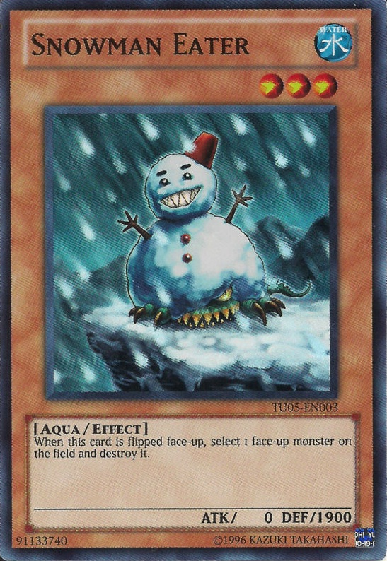 Snowman Eater [TU05-EN003] Super Rare | Gam3 Escape