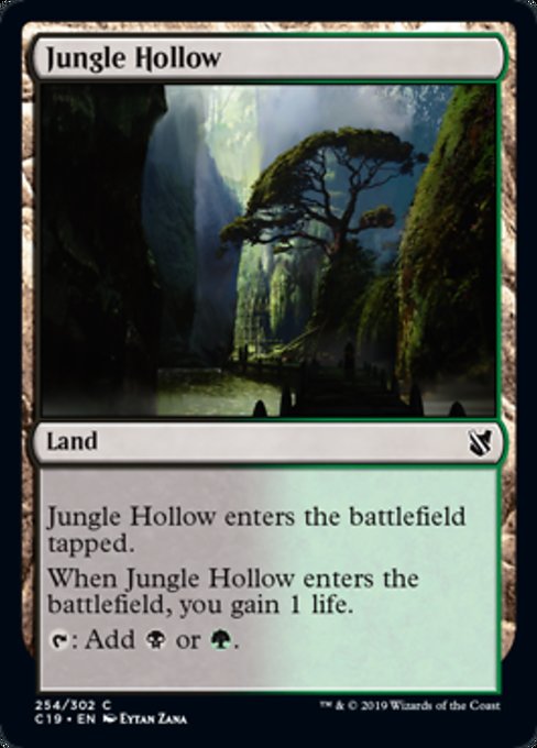 Jungle Hollow [Commander 2019] | Gam3 Escape