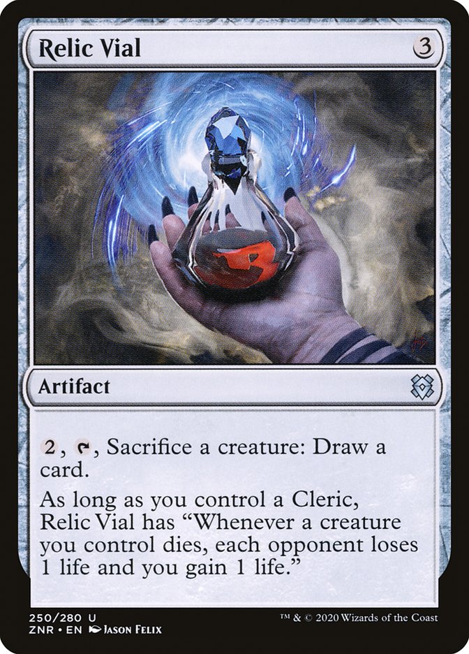 Relic Vial [Zendikar Rising] | Gam3 Escape