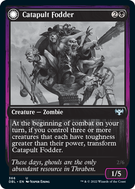 Catapult Fodder // Catapult Captain [Innistrad: Double Feature] | Gam3 Escape