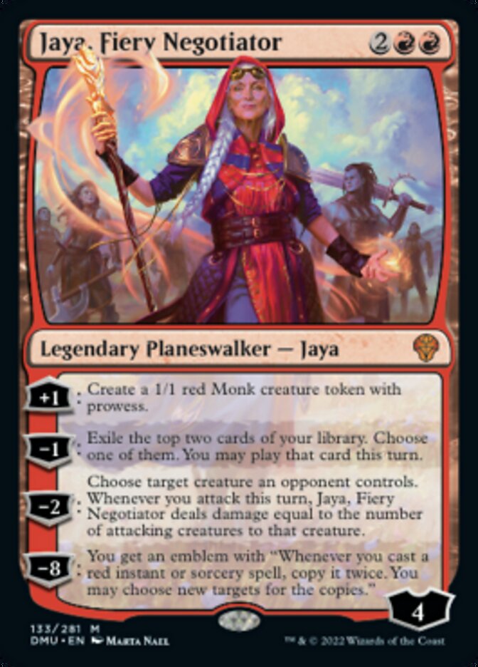 Jaya, Fiery Negotiator [Dominaria United] | Gam3 Escape