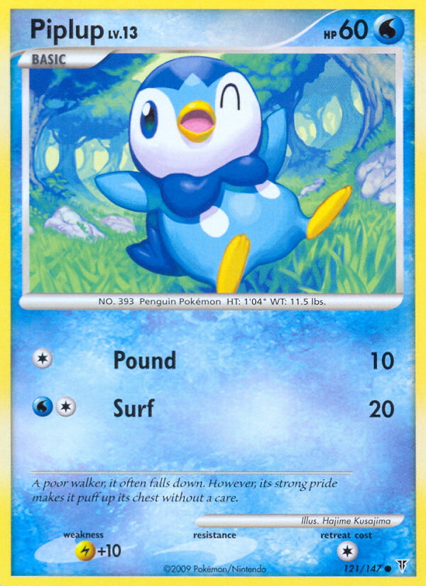 Piplup (121/147) [Platinum: Supreme Victors] | Gam3 Escape